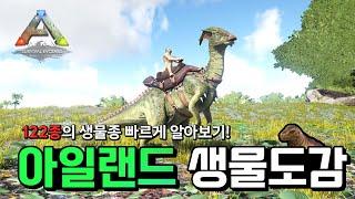 122종의 아일랜드 생물종을 전부~ 알아보자!!