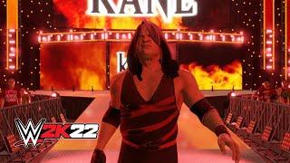 WWE 2K22 - Kane ENTRANCE (Unmasked Version) - [PS5]