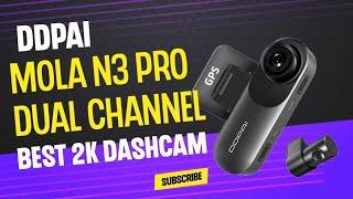 DDPAI Mola N3 Pro DUAL CHANNEL Dash Camera - Unboxing/Installation/App Setup - TravelTECH