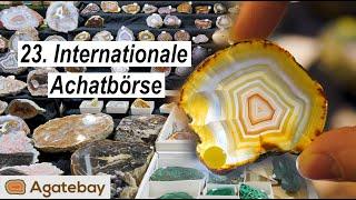 23. Internationale Achatbörse Niederwörresbach | Achate, Mineralien und Fossilien | 4K