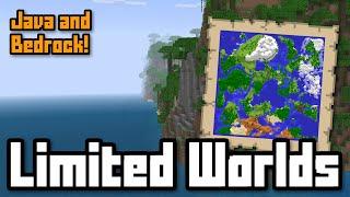Limited World Sizes Are BACK! - Console Experience Worlds (Download For Minecraft Bedrock and Java!)