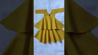 Ghaghra And Umbrella Frock Easy Cutting Trick #easytips #style #all #outfit #foryou #fashion #shorts