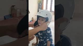 helm anak agar safety di jalan #motor #helm #helmet #kids #anak #clasykids #bogo #cewe #cowo