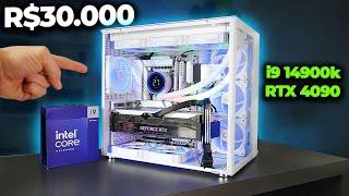 SUPER PC GAMER DE R$30.000 REAIS! (MONTAGEM E TESTES 2024)