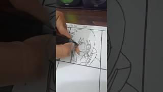 Drawing Naruto characters part 3|Sasuke|#artzone