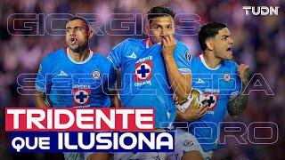 ¡Ponen a TEMBLAR a la Liga MX en 2025! 🫨 GOLAZOS de la delantera de CRUZ AZUL | TUDN