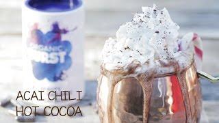 Acai Chili Hot Chocolate