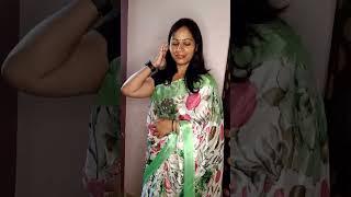 #shorts Amazon Chiffon Saree  |Link in Description|  My Haul Store| SHRUTI PAL #saree #amazonhaul