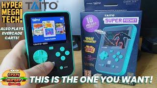 HyperMegaTech Super Pocket Taito Edition Review! Excellent £50 Handheld Also Plays Evercade Carts!