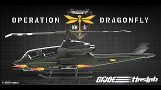 G.I. Joe Classified Series Assault Copter Dragonfly (XH-1) HasLab