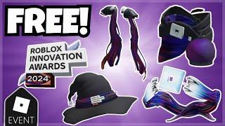 5 FREE ITEMS! How To Get All Roblox Innovation Awards 2024 Accessories!!