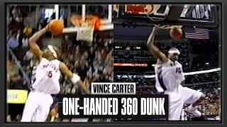 Vince Carter 19pts Raptors vs Pistons 360 DUNK (2004.04.13)