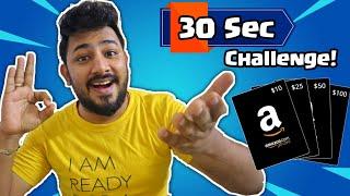 30 sec CHALLENGE for YOU- 3 WINNERS Soon.. | Tamil TechLancer