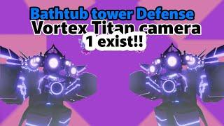 【Bathtub tower Defense】 I tried using the Vortex Titan camera!