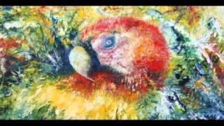 Paradiesvogel mit Gemälden von Thomas Behrens - www.ArtBehri.de