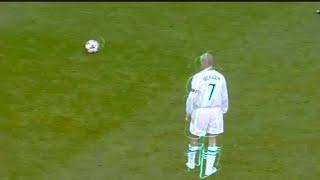 Unforgettable Moment: David Beckham's Epic Last-Minute Free Kick Goal VS Greece || #edit #football