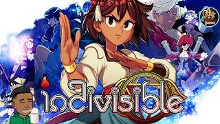 Game Play-Indivisible-RPG Por Turnos Com Metroidivania