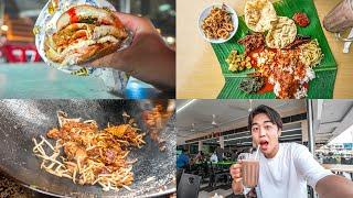 MALAYSIAN FOOD I FLEW 3,000 MILES FOR | Ramly Burger | Char Kuey Teow | Banana Leaf Curry...