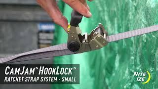 CamJam® HookLock™ Ratchet Strap System – Small