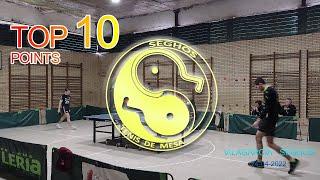 Table Tennis Top Ten Points  match Vilagarcia - Seghos