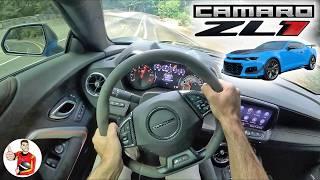 The 2023 Camaro ZL1 10-Speed is Power that Doesn't Punish (POV Drive Review)