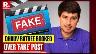 Dhruv Rathee Booked Over 'Fake' Post on Lok Sabha Speaker's Daughter