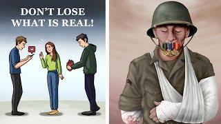 Powerful Illustrations of Our Sad Reality | motivational pictures | Harsh Reality | Sad video | 2024