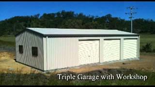 Garages and Sheds from BuyaShed.com.au