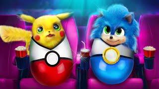 ¡Sonic Salva a Pikachu en la Vida Real! ¡Mi Pokémon Está Perdido! ¡Pokémon en la Vida Real!