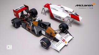 Pt.2 Building McLAREN MP4/4 1988 Scale Model | Bodywork | 1/24