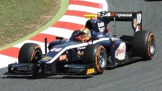 Dallara GP2 Cars Pure V8 Engine Sound HD