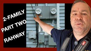 FPE Upgrade to 200 AMPS - 2-family electrical service in Rahway - PART TWO