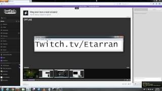 Join me Live at Twitch.tv/Etarran!