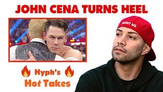 John Cena Turns Heel  w/ The Rock Against Cody Rhodes [ Hyph's Hot Takes ] The Hyphenate