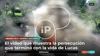 La persecución que terminó con el asesinato de Lucas González, el jugador de Barracas Central