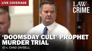 LIVE: ‘Doomsday Cult’ Prophet Murder Trial — ID v. Chad Daybell — Day 29