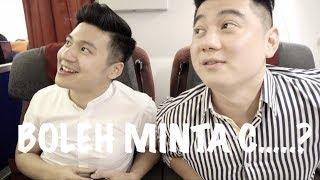 CHEF ARNOLD DAN PRAMUGARI CANTIK ( GARUDA VINTAGE FLIGHT VLOG )