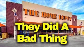 Home Depot's Sales are Down: Is this a Sign of Economic Trouble for All of Us?