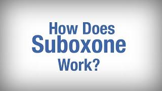 How Does Suboxone Work?