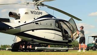 Ian Poulter and Majesticks teammates have opted to commute via helicopter at the LIV Golf Orlando