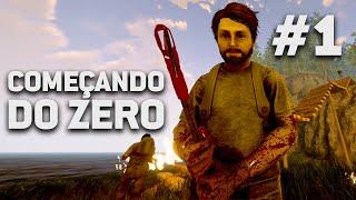 O INICIO COMEÇANDO DO ZERO - THE FOREST EP 1 (INÍCIO GAMEPLAY PT-BR)