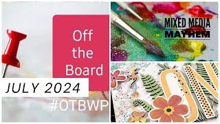 Scrapbooking Process Video: One (Mixed Media Mayhem/Off The Board)