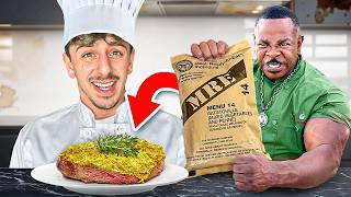 Turning Military Food Into Gourmet! (ft. Chef Rush)