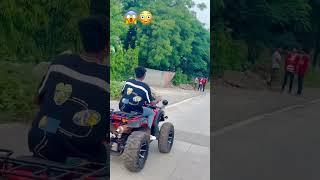 ATV  reaction￼￼￼ bike #viral #youtubeshorts #shortsvideo #thar whatsapp ￼status ￼