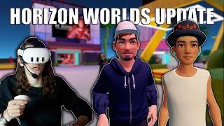 Exploring Zuckerberg's Metaverse with NEW Avatars | Horizon Worlds