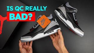 Air Jordan 3 Black Cement 2024 Release First Impression Review.