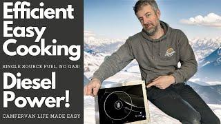 Gas free Camper van! The Diesel cooker explained.