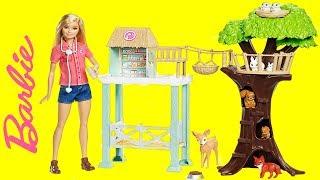 Barbie Animal Rescuer, Barbie Pet Clinic, Barbie Pet Doctor, Barbie Pets, Toy Review, Lots of Toys