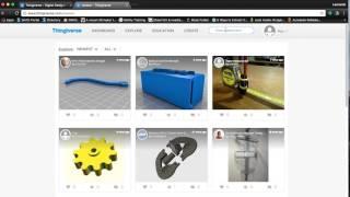 Intro to 3D Printing Tutorial Series Video 1: Intro + Thingiverse