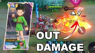 Who Can Out Damage Me " Dyrroth " | Mobile Legends